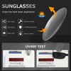 Kimorn - Gafas de sol rectangulares para mujeres y hombres,