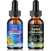 Magnesium Glycinate & GABA L-Theanine Liquid Drops for Kids &