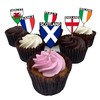 AK Giftshop Six Nations Rugby Flags Decorations Party Pack With