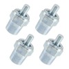 Modengzhe 2 Pair Zinc Alloy 5/16 M8 Thread Male Battery
