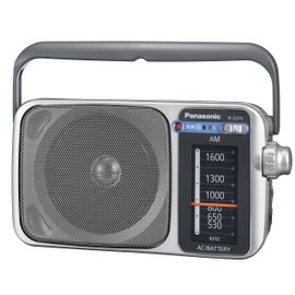 パナソニック AM1バンドラジオ(シルバー) R-2255-S