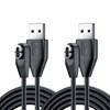 Headphones Charging Cable Charger For Shokz Aftershokz 2-Pack 3.3 Ft