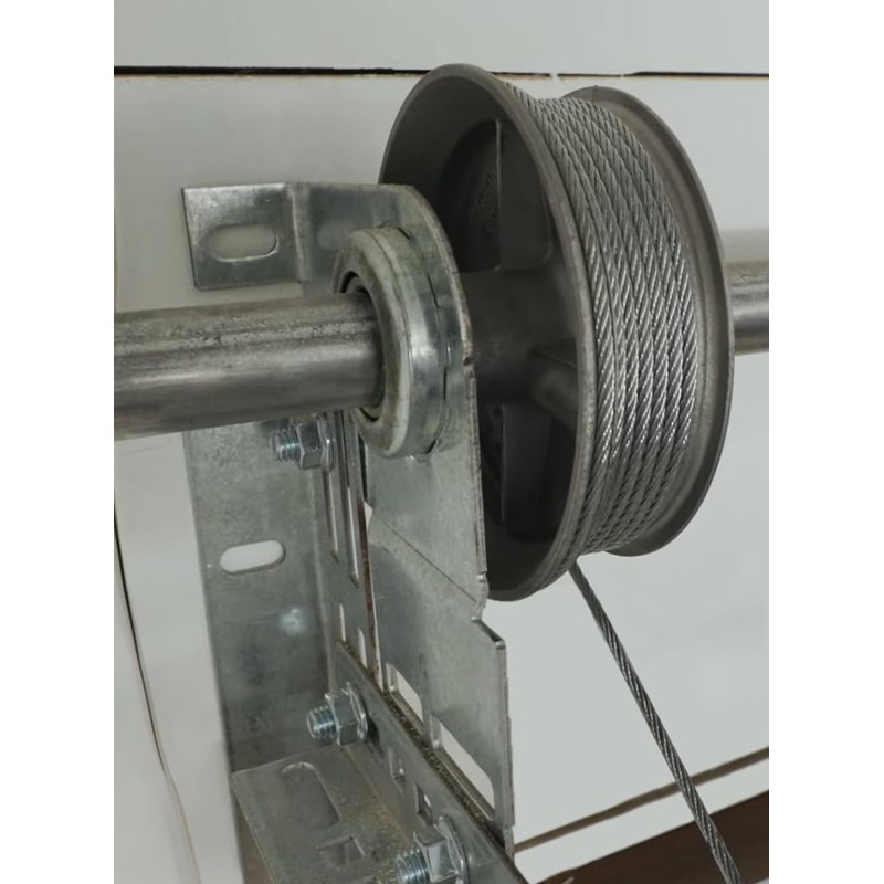 Garage Door Torsion Spring Cable & Wire, 9.6ft x 1/8"