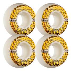 RollerBones Eulogy Inline Wheel Anti Rocker (47mm,101A, 4pk)