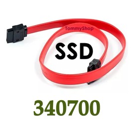 Par De Cables Sata 3 Iii 6 Gb/s Poder Y Datos Para Ssd Rojo