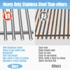 Htanch 18.7" SUS304 9MM Cooking Grates for Weber Genesis II
