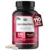 LIFE 360+ Resveratrol | Antioxidante | 220 cápsulas | 1024mg