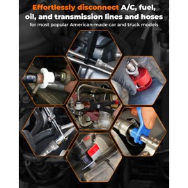 MateAuto 45 Piece Fuel Line Disconnect Tool Set
