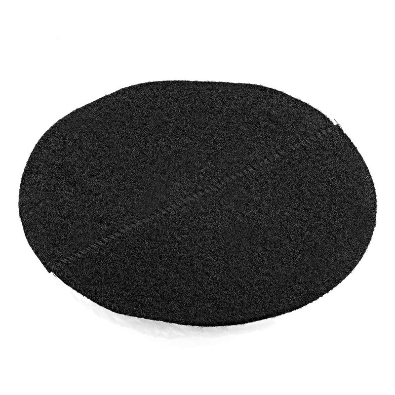 sourcing map 7" Wool Polishing Pad Hook and Loop Buffing