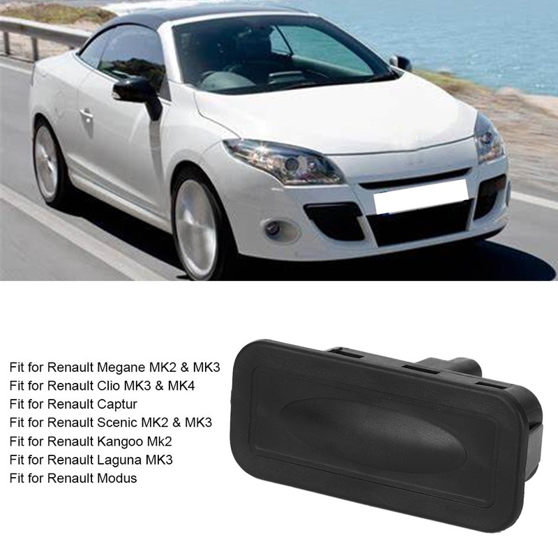 8200076256 Tailgate Boot Release Switch Fit for Renault Clio Captur