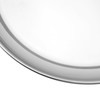 HEIHAK 6 PCS 8 Inch Stainless Steel Plates, Reusable Round
