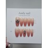 ♡Dry rose gradient [Handmade nail tip] Emily Nail - Almond