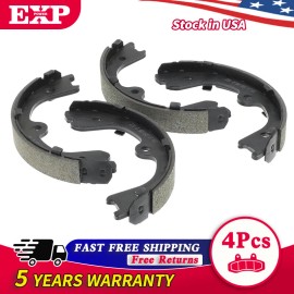 EXPPOWER Rear Parking Brake Shoes For Nissan Frontier Murano Pathfinder Xterra Infiniti
