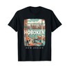 Hoboken New Jersey NJ Waterfront Oasis SD025 T-Shirt