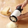 Stainless Steel Handheld Cheese Grater, 420 Grade with Removable Blade