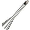 VNDEFUL 2PCS Cream Icing Piping Nozzle Tip Stainless Steel Nozzle