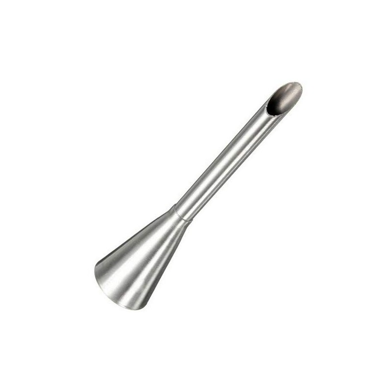 VNDEFUL 2PCS Cream Icing Piping Nozzle Tip Stainless Steel Nozzle