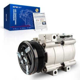 KAX AC Compressor 58129 for 150 2004-2006, Mustang 1996-2006, Grand Marquis 1993-2002, Town Car 1994-2002, Crown Victoria 1993-2002, Excursion 2002-2005, Air Conditioning Compressor