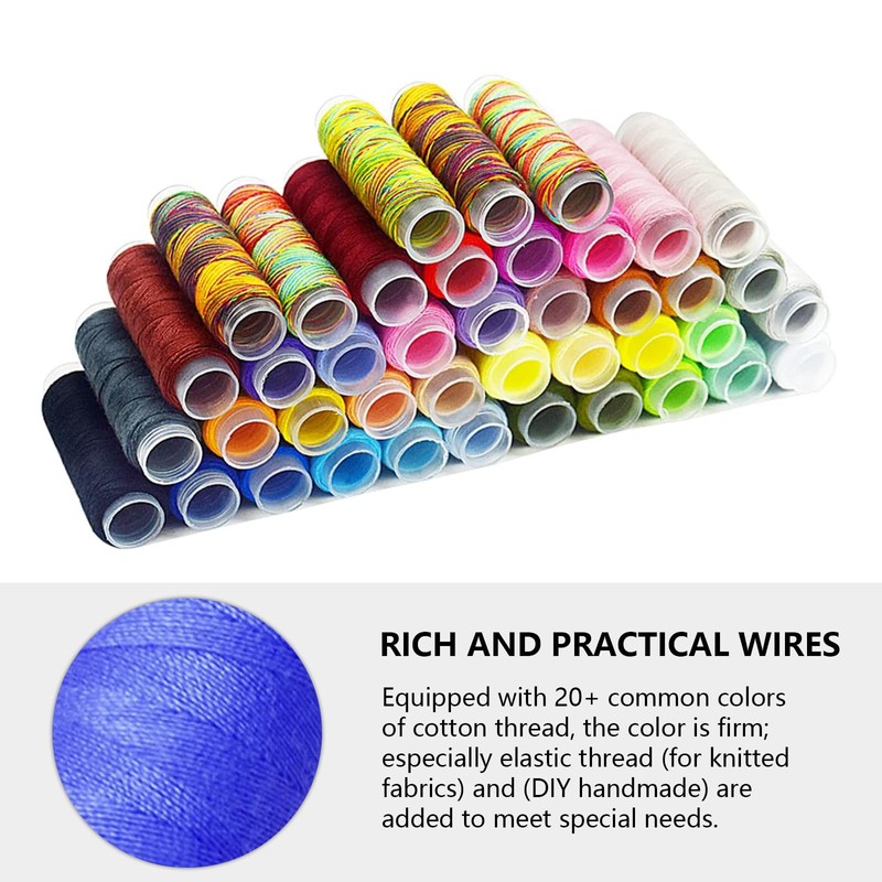 Sewing Kit Basic Equipment with 229 Sewing Accessories, Includes Dressmaking