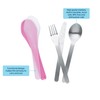 Smash on The Go Stainless Steel Reusable Travel Cutlery Set