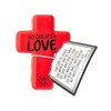 Fun Express John 3:16 Cross Stress Toys with Card, 12