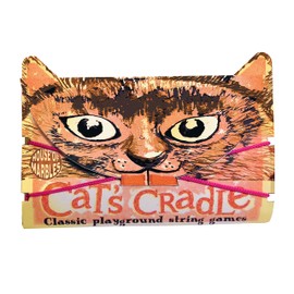 House of Marbles Cat's Cradle, a Classic Children's Favourite Finger String Playground or Kindergarten Game, with Cord and Instructions, The Original Retro Game for Kids
