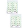 Baluue 10pairs False Lashes Natural Individual Extensions Women Makeup Strip