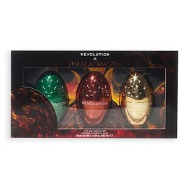 Revolution Beauty, House of Dragon x Revolution Dragon Egg Lip & Cheek Balm Set, Holiday Makeup Set, Buildable Tints & Colors, Vegan & Cruelty-Free