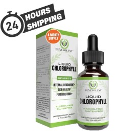 Chlorophyll Liquid Drops, 4 Month Supply Liquid Chlorophyll Supplemen (1 Pack)