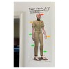 Safety Star Small Injury Tracking Poster 15" x 36"