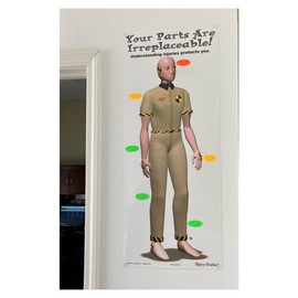 Safety Star Small Injury Tracking Poster 15" x 36"