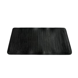 Newark Auto Universal Vinyl Car Floor Mat Heel Pad Protector for Cars, Trucks, Vans, SUVs | Durable, Waterproof Protector | Easy Installation, No Drilling Required (Large: 9.25” x 17.5”)