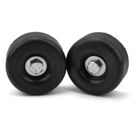 Pads Keep Place Reduce Noise with Hardware 2-Pack Anti Vibration Heavy Duty Rubber Foot Pads 2 Piece Set for Generators, Pressure Washers, Air Compressors, Pumps Thick 1 x 2.5 Inch