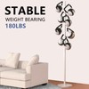Durmmur Heavy Duty Coat Rack with Natural Marble Base, Freestanding