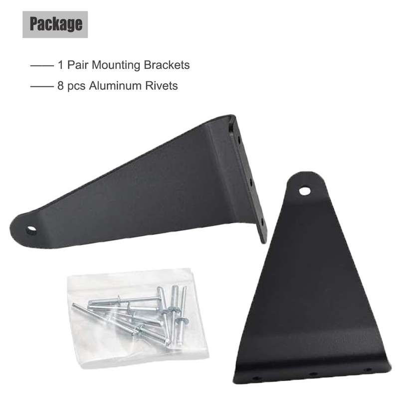 Front Upper Roof Windshield Pro-fit Cage 50-52 inch Curved Light