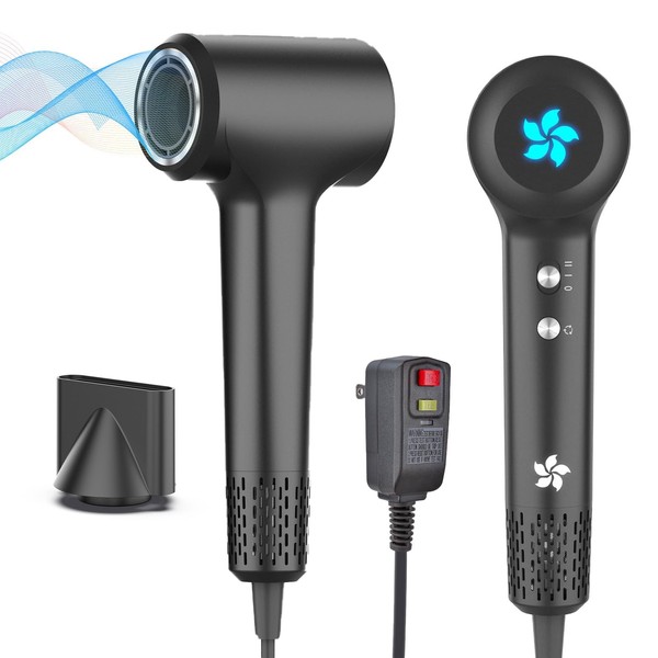 ZPP Hair Dryer, Professional High-Speed Ionic Blow Dryer, 110000 RPM