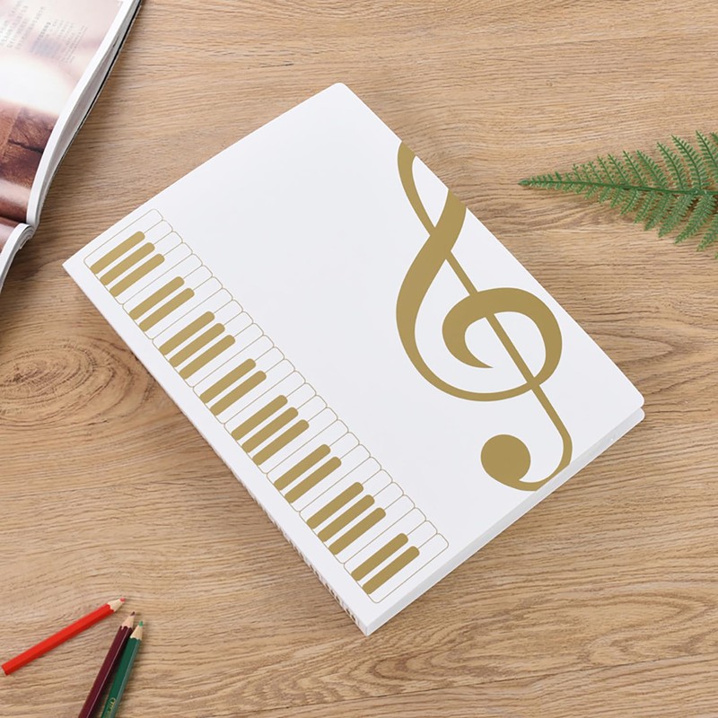 Syiyunran A4 Music Folder Chorus Folder Document Folders - White