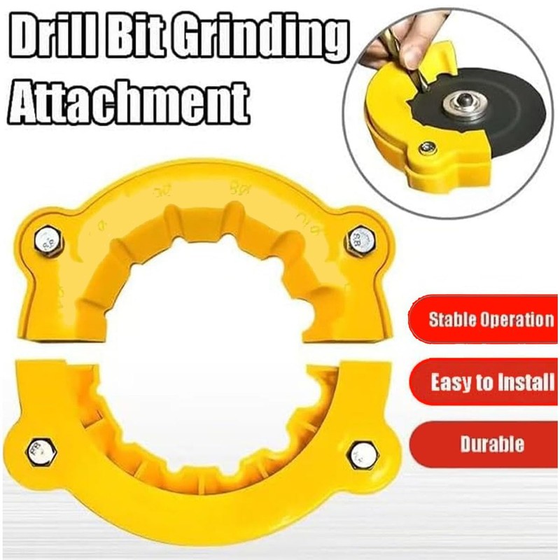 2025 New Drill Bit Sharpener, Drill Bit Grinding Attachment, Drill