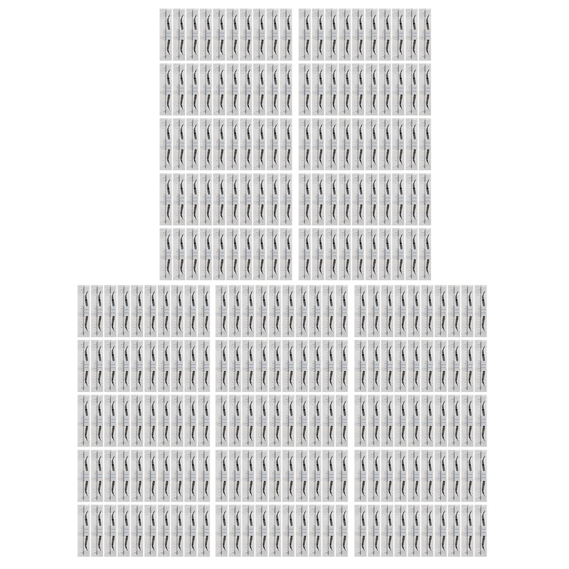 150PCS Eyebrow Stencil Ruler Clear Scale Transparent Eyebrow Shape Positioning