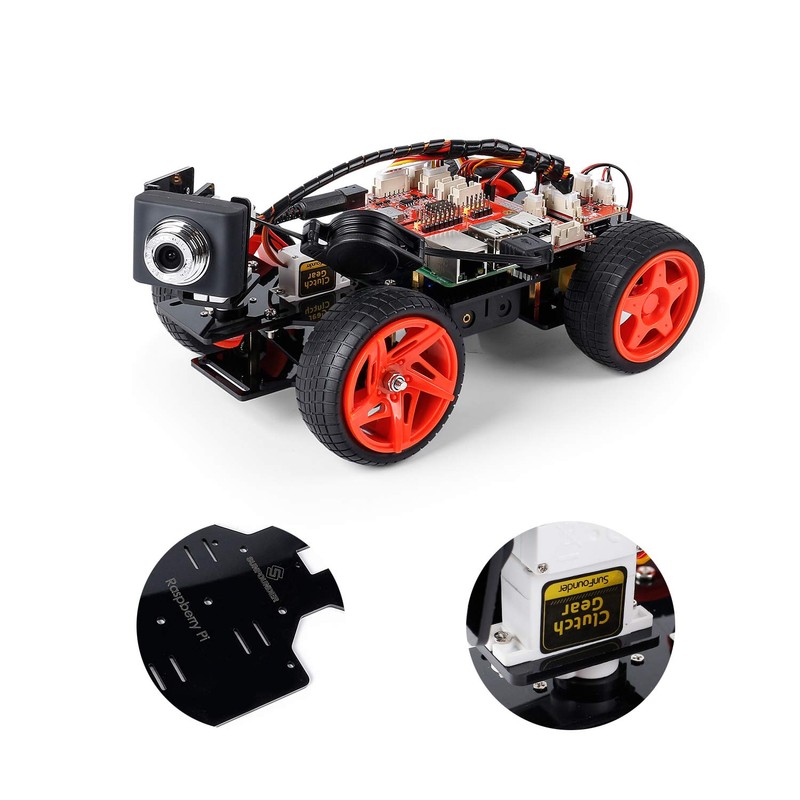 Sunfounder Smart Video Car Kit V2.0 Raspberry Pi 4 Model