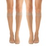 Relaxsan Basic 850P (2 Pairs - Skin Colour, Size 3)