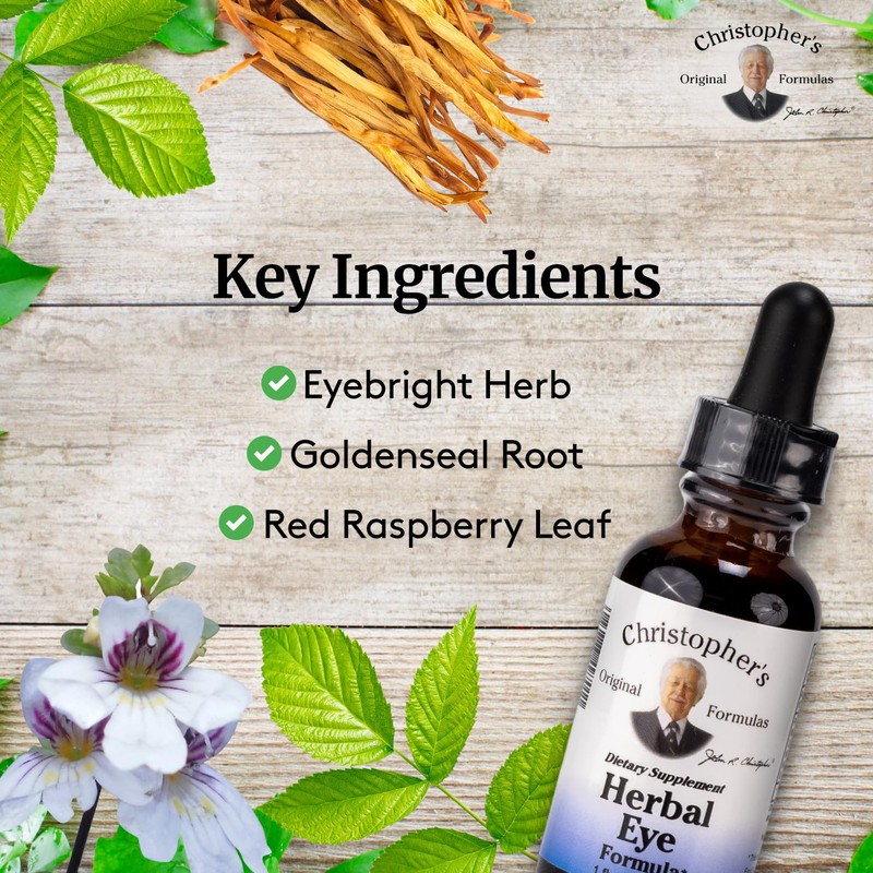 Dr Christopher's Herbal Eye Formula Extract, 1 Fluid Ounce