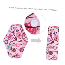 TOVINANNA 2 Sets Washable Sanitary Napkins for Women Super Absorbent Comfortable Leakproof