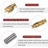 HARFINGTON 8pcs Brad Point Drill Bits 6mm(15/64") Dia HSS4241 Straight