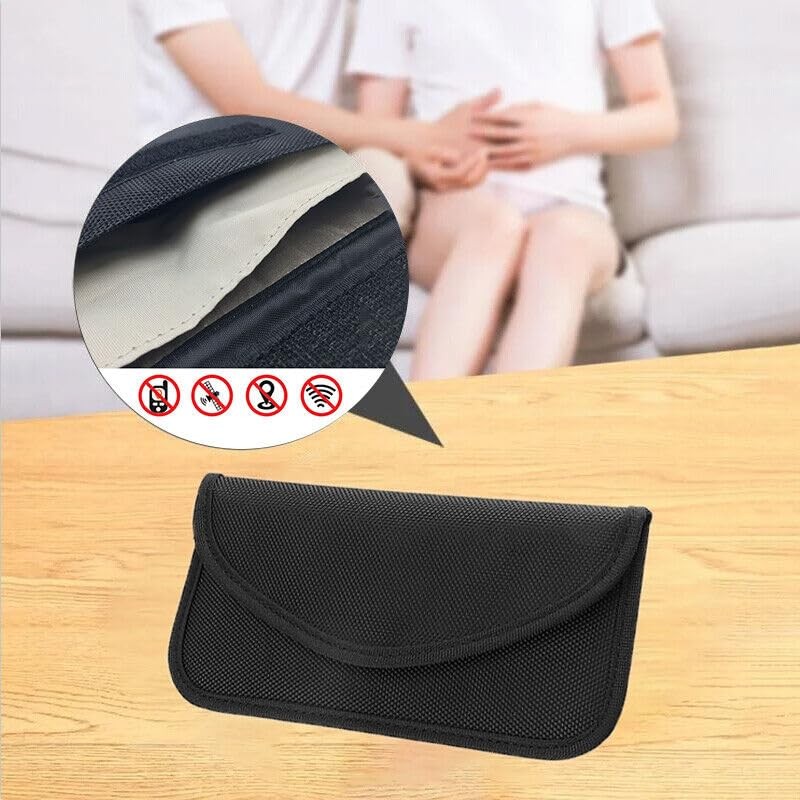 Car Key Signal Blocker Case for Faraday Cage Fob Pouch