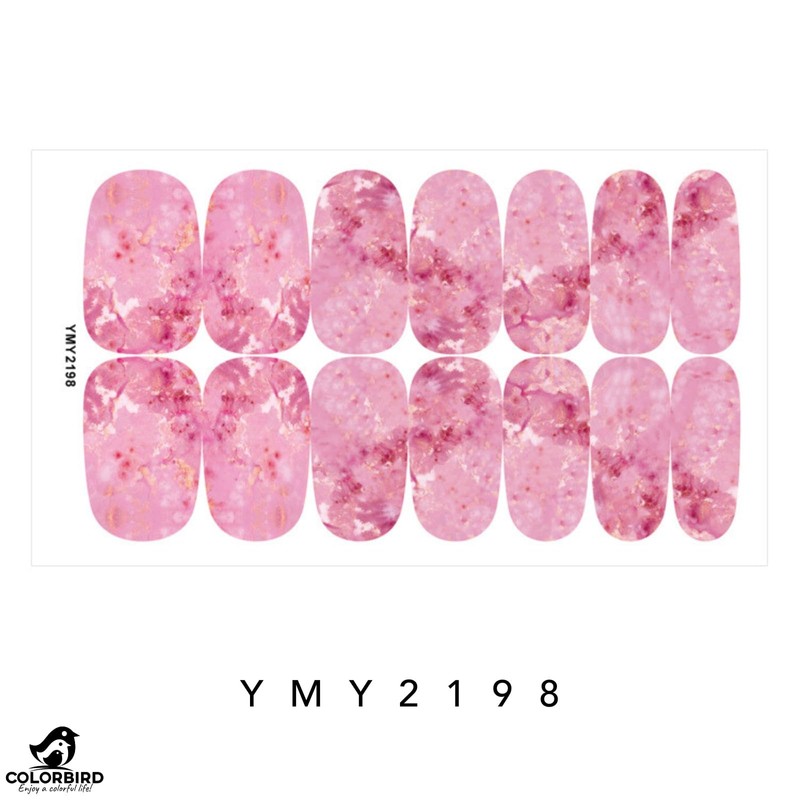 COLORBIRD Nail Sticker Marble Mineral Design Paste Manicure Cute Art