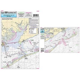 Captain Segull Inshore Apalachicola & East Bay, FL Fishing Nautical Chart