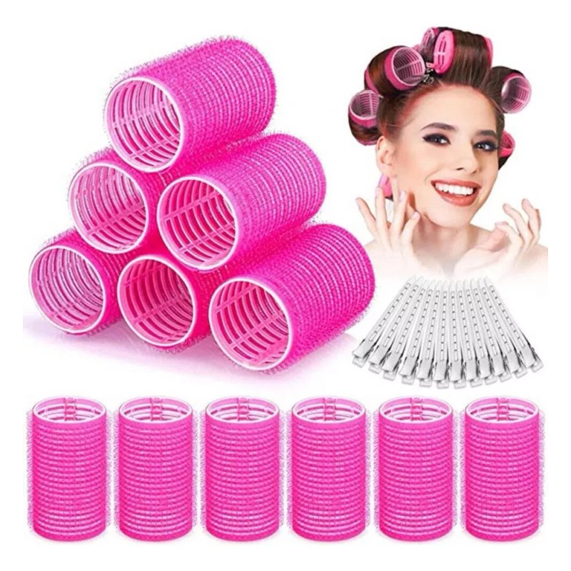 generic A 12 Unidades De Rizadores De Pelo Jumbo Con
