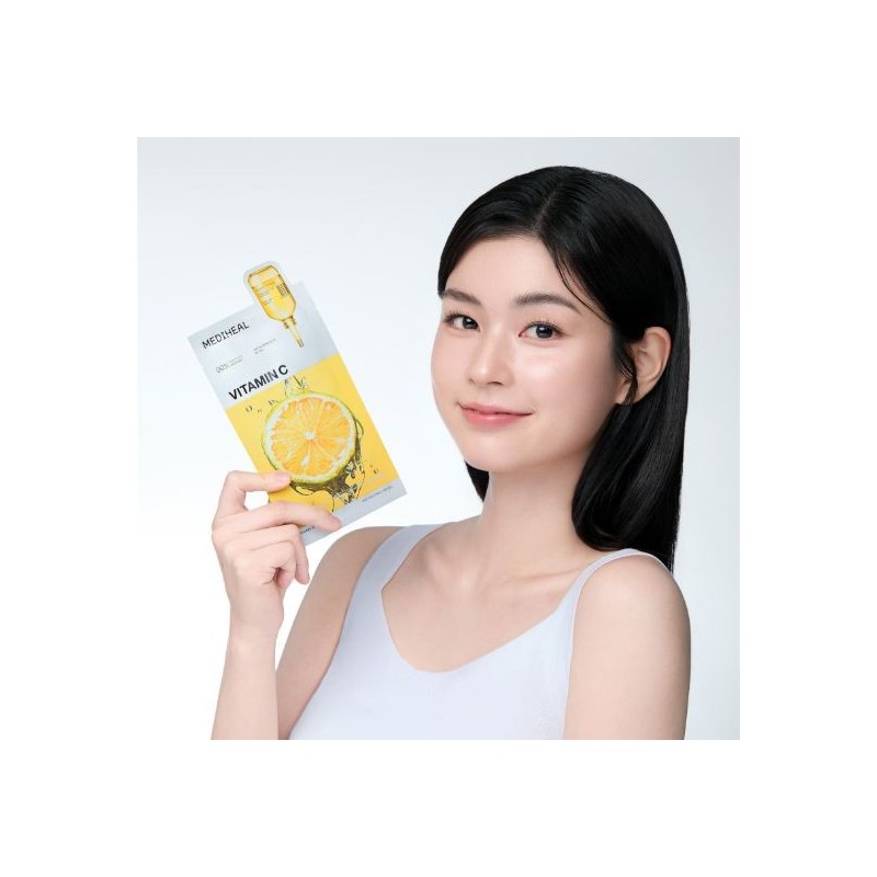 Mediheal Vitamin C Essential Mask Blemish Toning 10 Sheets /