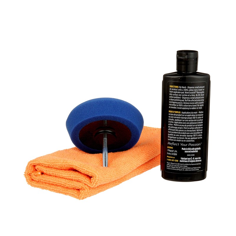 Meguiar's Quik Scratch Eraser Kit, All in One Kit with